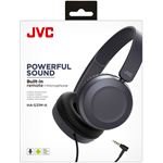 JVC HA-S31M-A-E azurblau Kopfhörer Kabel On Ear + Fb,