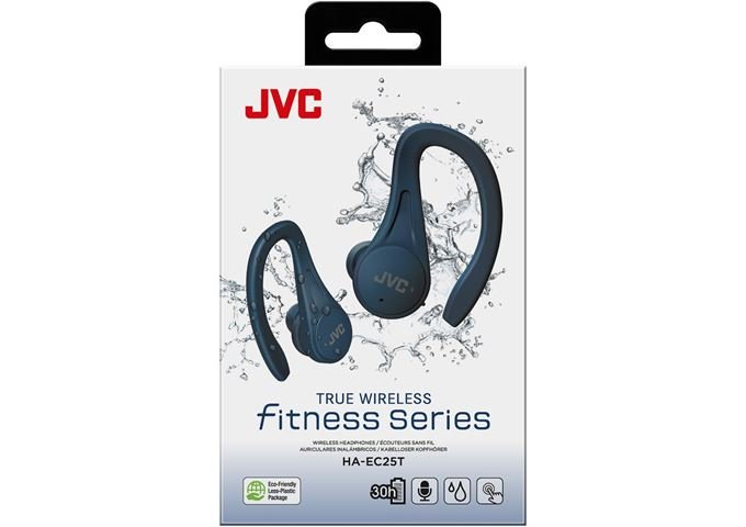 JVC HA-EC25T-A-U blau Kopfhörer In Ear Sport TWS 7h Ak