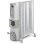 DE LONGHI KH771230V ws Radiator 2500W 3 Stufen 12 Heizrippen