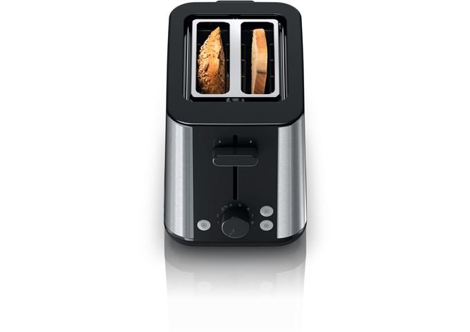 Braun HT 1510 BK si/sw Toaster PurShine 2 Scheiben