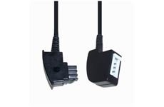 E+P T 24 6,0m Telefonkabel TAE-F-Stecker/TAE-F-Kupplun