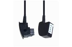 E+P T 27 6,0m Telefonkabel TAE-N-Stecker/TAE-N-Kupplun