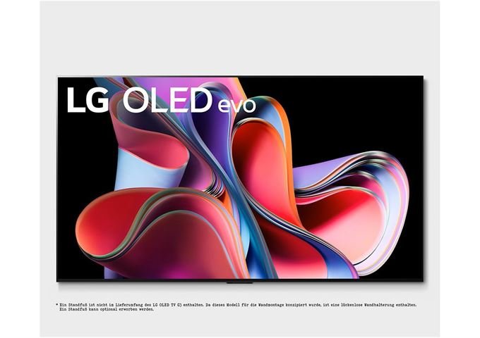 LG OLED65G39LA.AEU sw LED-TV OLED evo 4K Twin-Tuner S