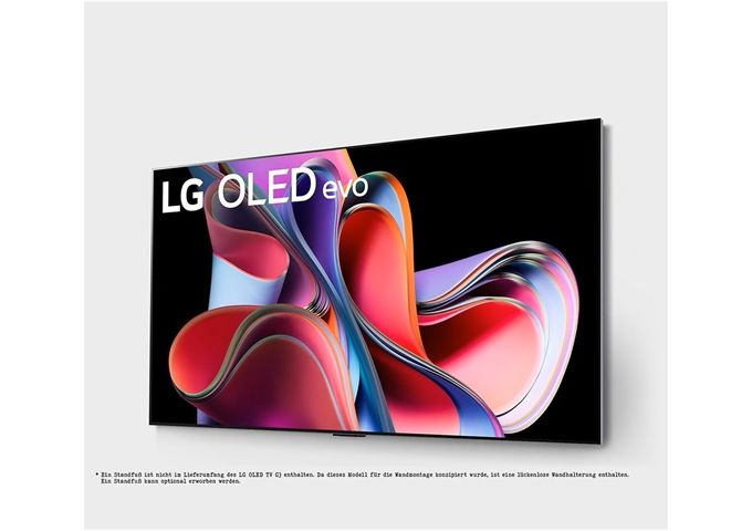 LG OLED65G39LA.AEU sw LED-TV OLED evo 4K Twin-Tuner S