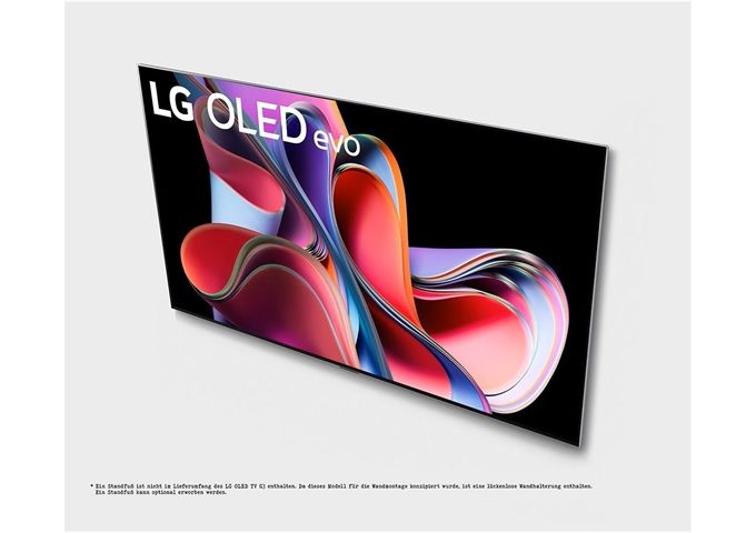 LG OLED65G39LA.AEU sw LED-TV OLED evo 4K Twin-Tuner S