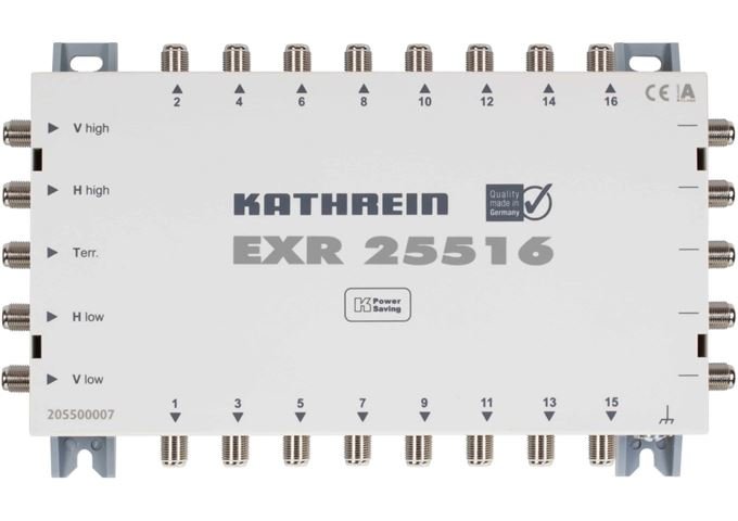 Kathrein EXR 25516 Kaskadierfähiger Multischalter Durchgang