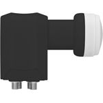 TechniSat Universal-Quattro- LNB 40mm schwarz für Multischal