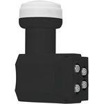 TechniSat Universal-Quattro- LNB 40mm schwarz für Multischal