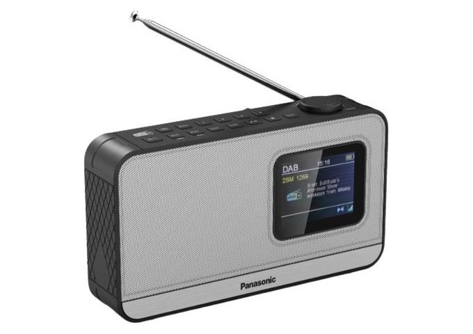 Panasonic RF-D15 EG-K sw Kofferradio UKW DAB+ BT