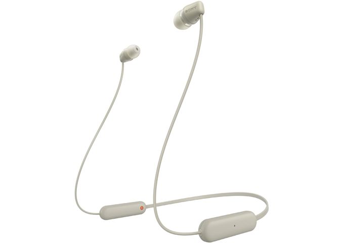 Sony WIC100C.CE7 taupe Kopfhörer kabellos In-Ear