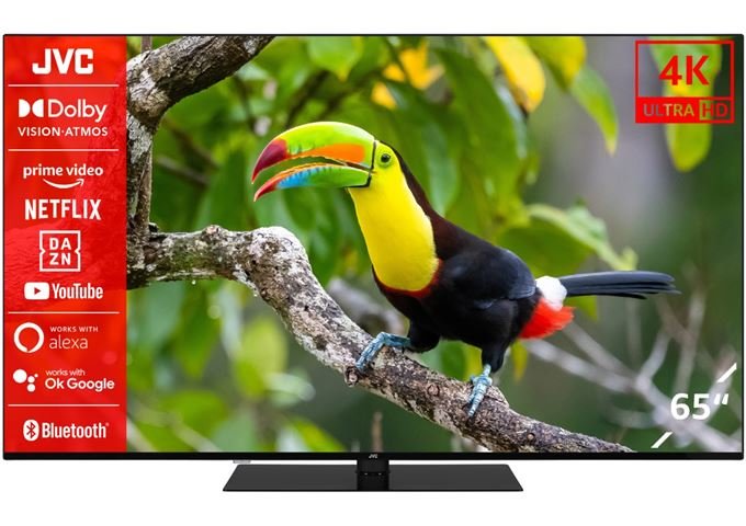 JVC LT-65VU6355 sw LED-TV UHD Multituner Smart DolbyVi