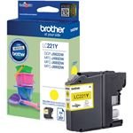 Brother LC-221Y gelb Tintenpatrone bis zu 260 Seiten