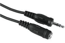 HAMA 205104 Audiokabel 3,5mm Klinkenstecker/Kupplung 2,