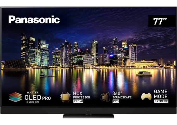 Panasonic TX-77MZW2004 sw/mt LED-TV OLED 4K UHD TWIN Penta T