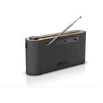 Loewe radio.frequency grey/oak portables DAB+ Radio FM B