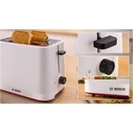 Bosch TAT3M121 Toaster My Moment ws mit Brötchenaufsatz