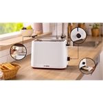 Bosch TAT3M121 Toaster My Moment ws mit Brötchenaufsatz