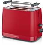 Bosch TAT3M124 Toaster My Moment rt mit Brötchenaufsatz