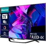 Hisense 75U7KQ sw LED-TV Mini LED UHD Multituner BT Smart