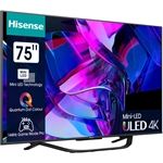 Hisense 75U7KQ sw LED-TV Mini LED UHD Multituner BT Smart