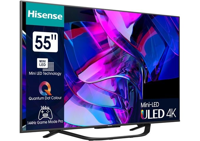 Hisense 55U7KQ sw LED-TV Mini LED UHD Multituner BT Smart