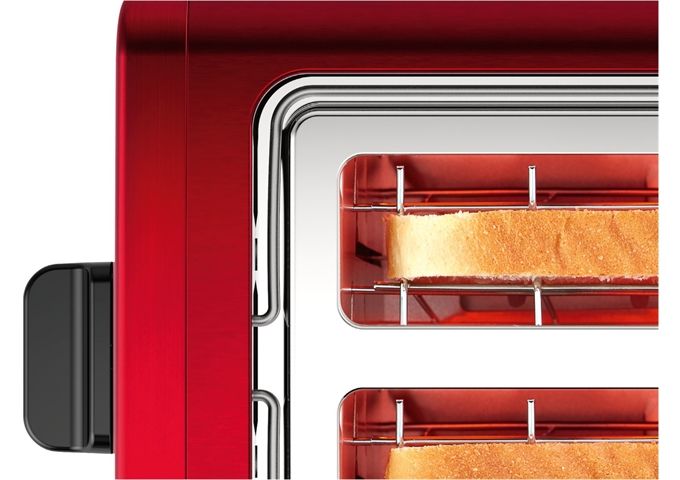 Bosch TAT3P424DE Toaster DesignLine rt 2-Schlitz Brötche