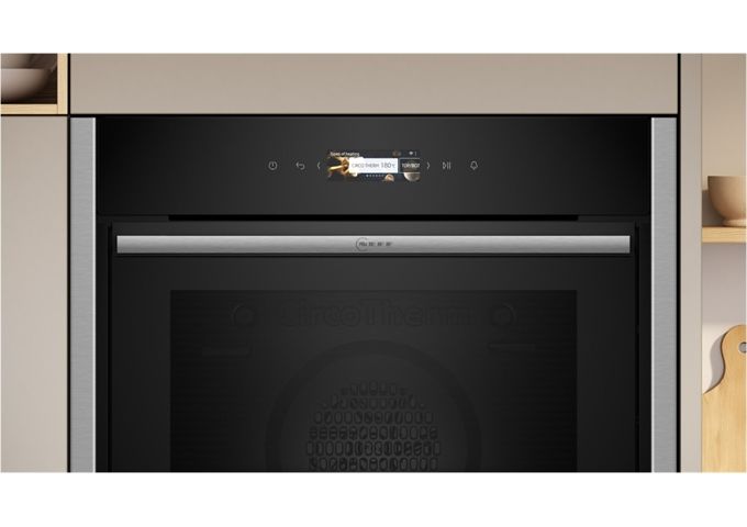 Neff B54CR31N0 ed EB-Backofen A+ 14 Heizarten Slide&Hid