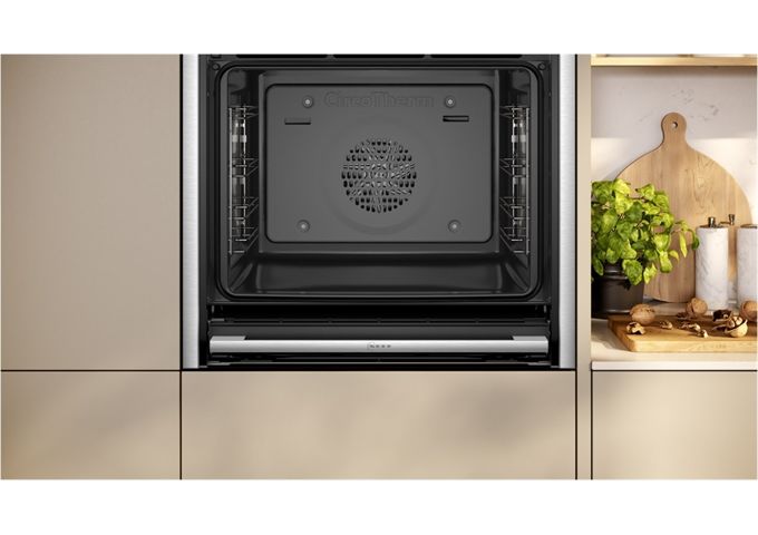 Neff B54CR31N0 ed EB-Backofen A+ 14 Heizarten Slide&Hid