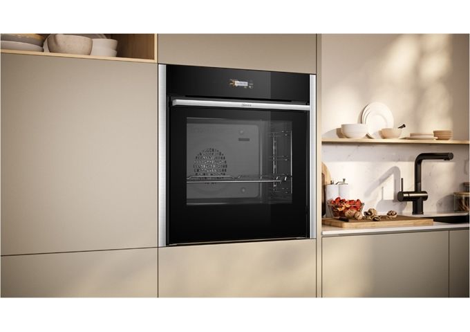 Neff B54CR31N0 ed EB-Backofen A+ 14 Heizarten Slide&Hid