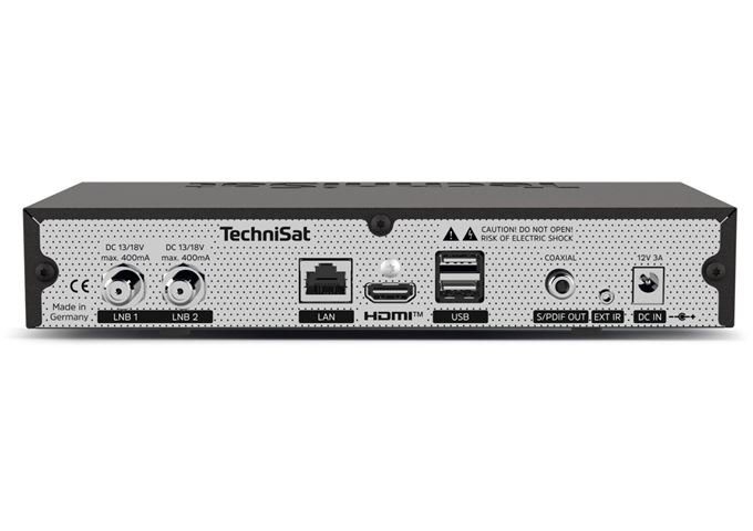 TechniSat Digit Isio S4 sw Receiver DVB-S/S2 Twin DVB-S/S2 C