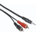 HAMA 00205106 Audio-Kabel 2 m 3,5-mm-Klinken-Stecker -