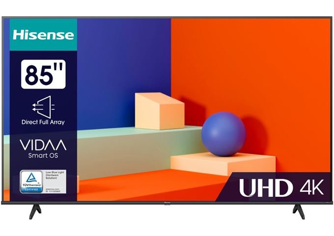 Hisense 85A6K sw LED-TV UHD Multituner BT Smart Dolby Visi