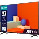 Hisense 85A6K sw LED-TV UHD Multituner BT Smart Dolby Visi