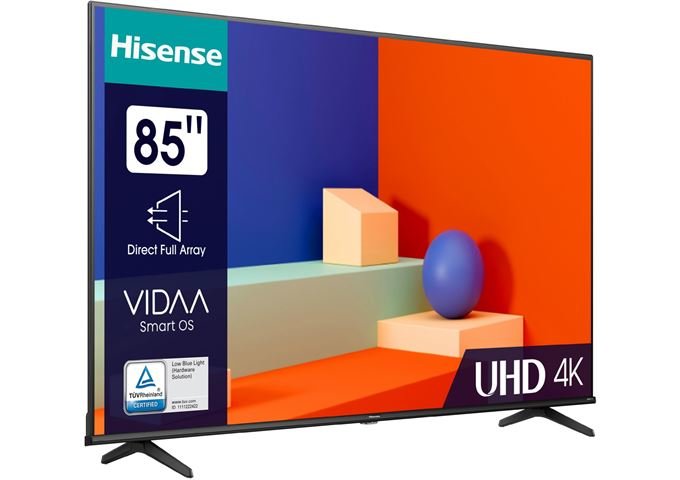 Hisense 85A6K sw LED-TV UHD Multituner BT Smart Dolby Visi