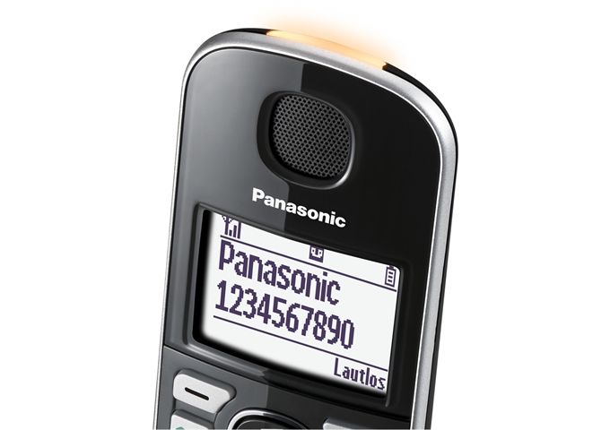 Panasonic KX-TGE522 GS Seniorentelefon SOS-Taste mit AB + Mo