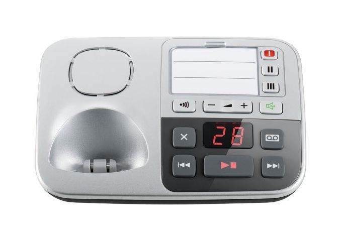 Panasonic KX-TGE520 GS Seniorentelefon SOS-Taste mit AB