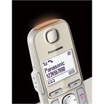 Panasonic KX-TGE250 GN Seniorentelefon SOS-Taste robust spre