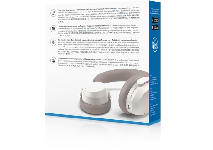 Sennheiser Accentum wireless weiss Kopfhörer Bluetooth 5.2 Hy