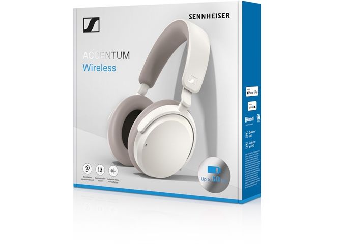 Sennheiser Accentum wireless weiss Kopfhörer Bluetooth 5.2 Hy