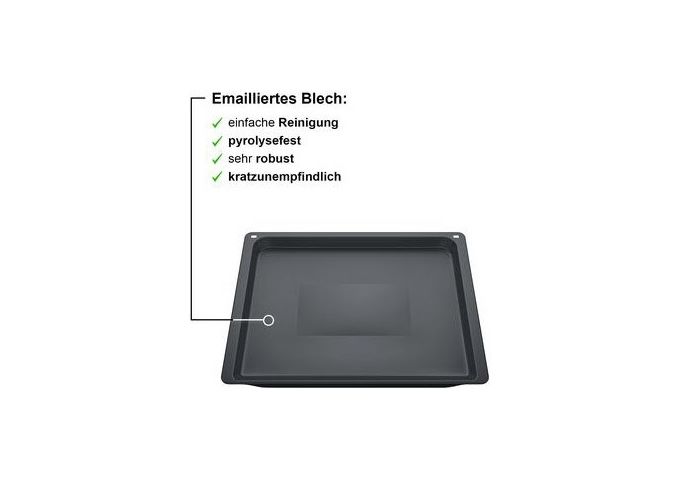 Bosch HEZ631070 Backblech emailliert anthrazit