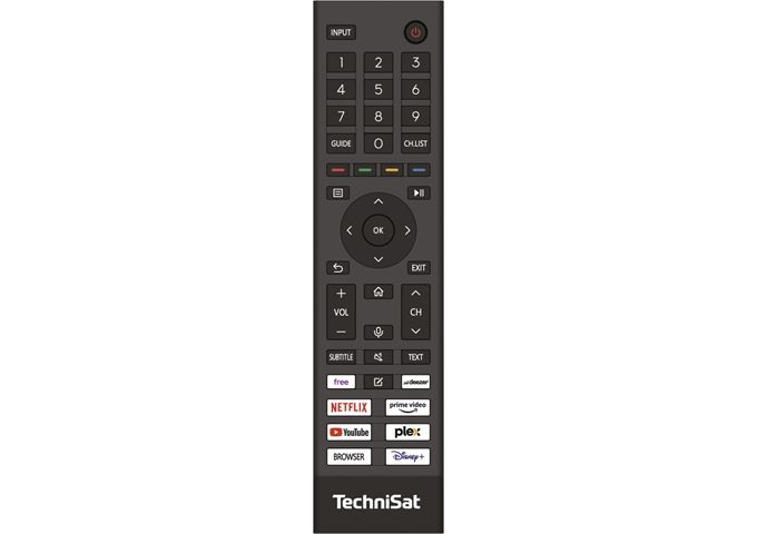 TechniSat TechniVista 65 UHD CL MiniLED-TV sw 65" UHD DVB-S/