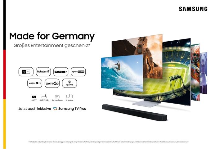 Samsung GQ43Q64CAUXZG sw LED-TV HDR Smart TV Sprachsteueru