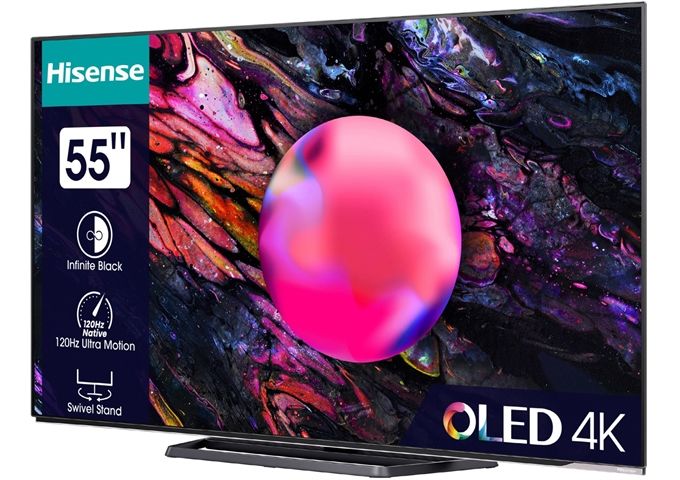 Hisense 55A85K OLED-TV UHD Multituner 4K Smart PVR