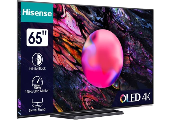 Hisense 65A85K OLED-TV UHD Multituner 4K Smart PVR