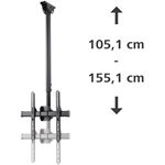 HAMA 220878 TV-Deckenhalterung sw neig-/ schwenkbar 165