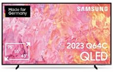 Samsung GQ55Q64CAUXZG sw LED-TV HDR Smart TV Sprachsteueru