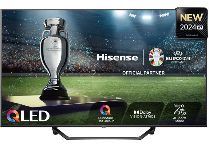 Hisense 55A7NQ sw QLED-TV UHD Multituner BT Smart Dolby Vi