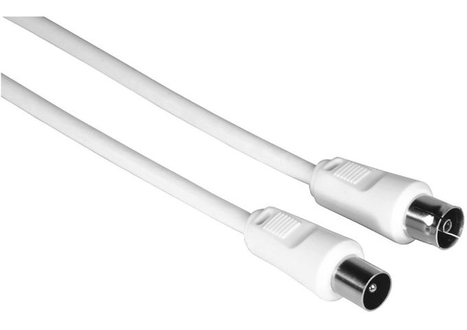 HAMA 205028 Antennen-Kabel Koax Stecker - Koax-Kupplung