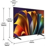 Hisense 75A6N sw LED-TV UHD Multituner BT Smart Dolby Visi