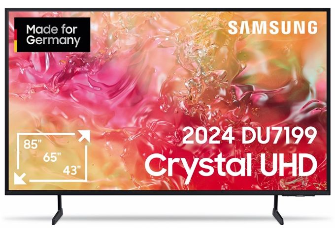 Samsung GU75DU7199UXZG LED-TV 4K UHD Multituner HDR SMART